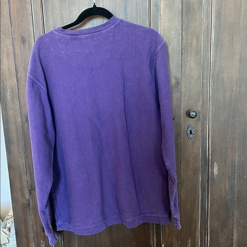 Pressbox Purple Graphic Sweatshirt LSU TIGERS - Picture 3 of 3